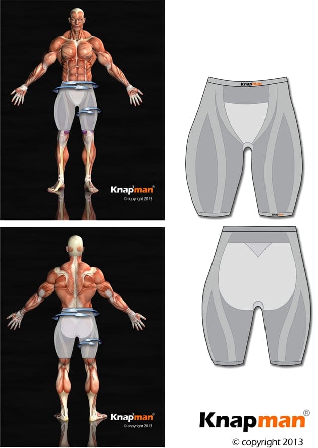 Boxershort Lang Wit - Sport compressie - Shapewear.nl - corrigerend  ondergoed voor mannen
