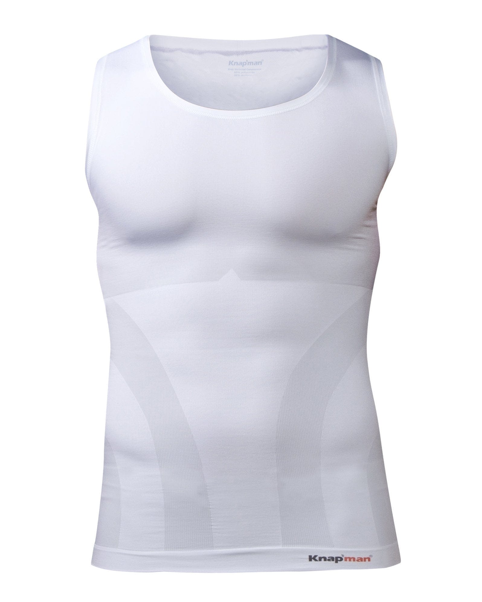 Knap'man Compressie Tanktop Wit