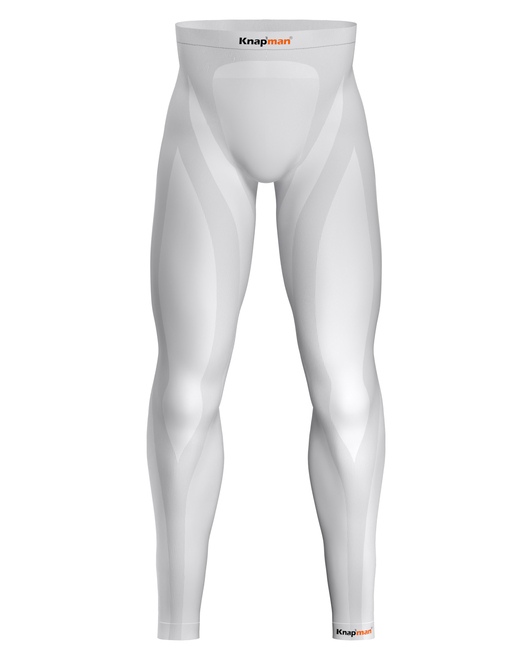 Knap'man Zoned Compression Pants Long USP 45% Wit