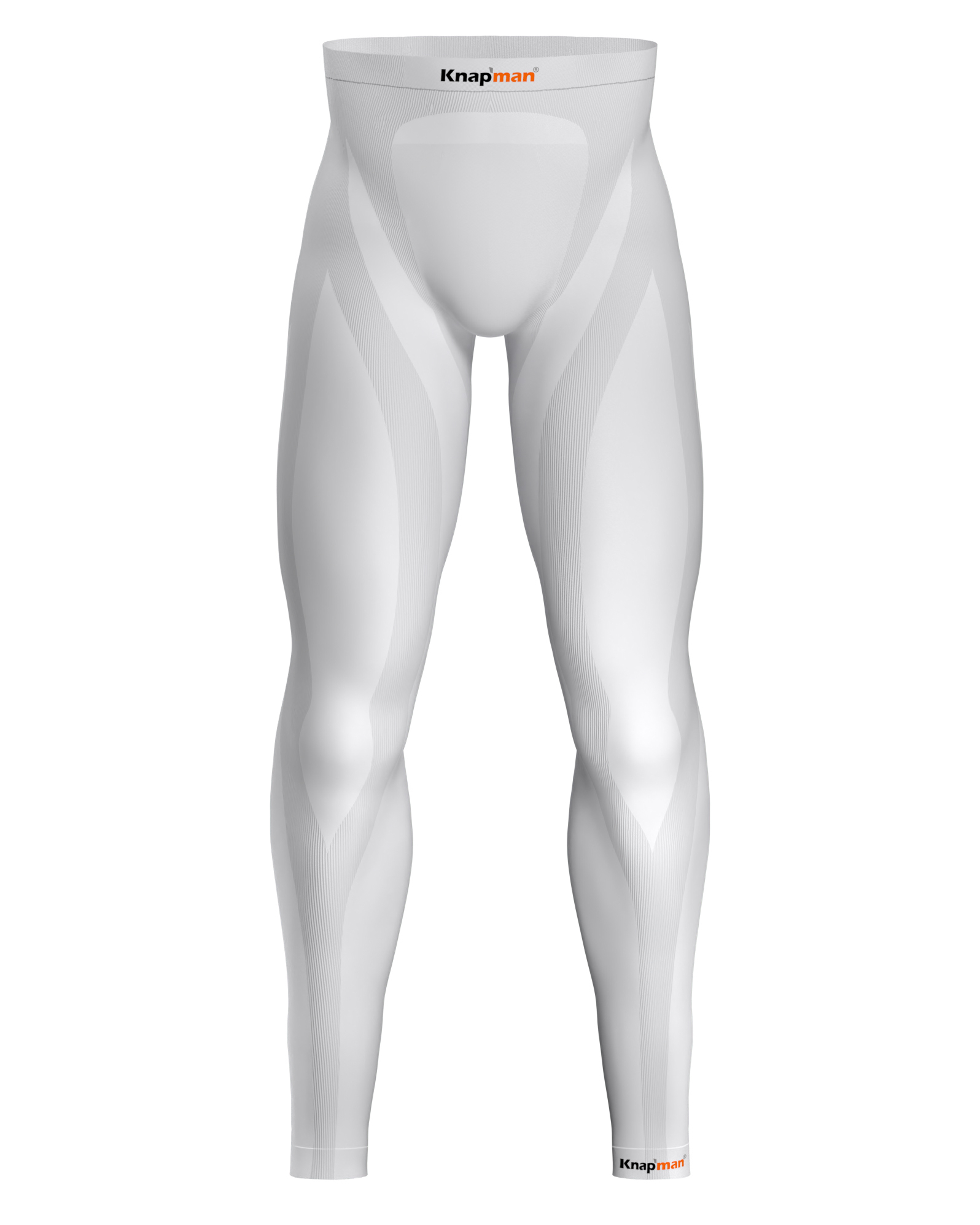 Knap'man Zoned Compression Pants Long USP 25% Wit