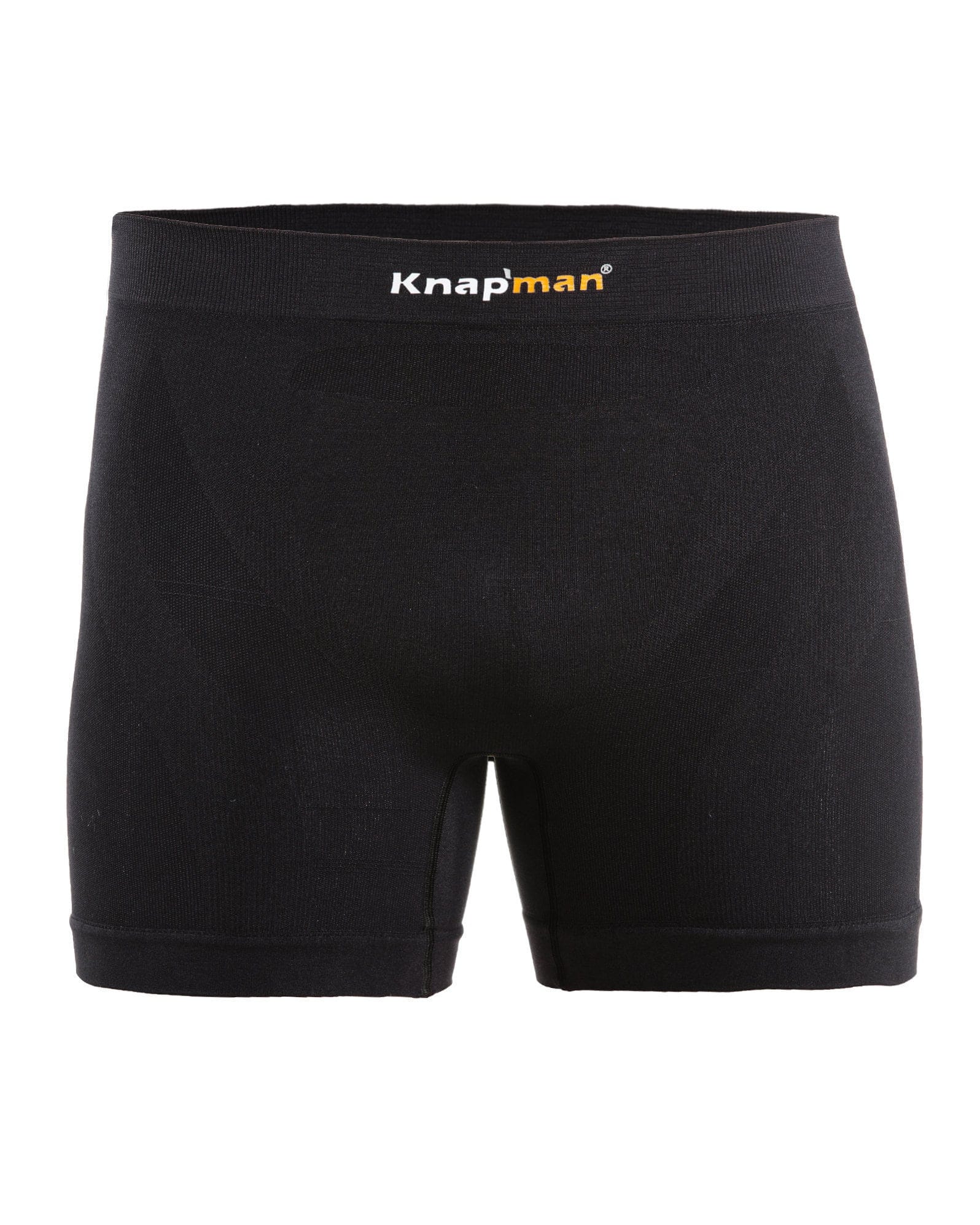 Knap'man Corrigerende Boxershort Kort Zwart - Twopack